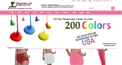 Desktop Screenshot of bdancewear.com